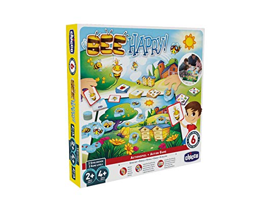 Chicco 00009168000100 Family Game BEE Happy-D, Mehrfarbig von Chicco