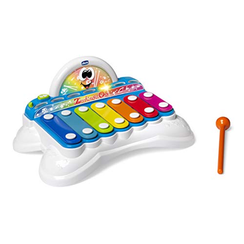 Chicco FLASCHY das Xylophon, Babys Musikspielzeug, Lernspielzeug Xylophon Babyspielzeug, ab 1 jahr, Talla única von Chicco