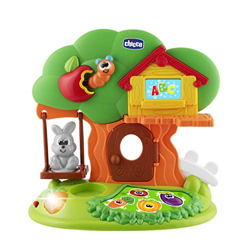 Chicco - Hasenhaus, Elektronisches Spielzeug, Playset, Alter 1-4 Jahre von Chicco
