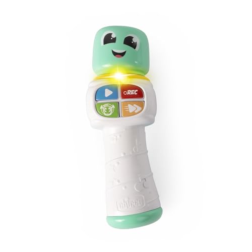 Chicco Mikrofon Spielzeug für Kleinkinder 18-36 Monate, Elektronisches Musikspielzeug für Babys, 4in1 Spielmodus, Interaktives Mikrofon mit lustigen Effekten, Melodien, Sounds und Lichter Chicco Mikrofon Spielzeug für Kleinkinder 18-36 Monate, Elektronisches Musikspielzeug für Babys, 4in1 Spielmodus, Interaktives Mikrofon mit lustigen Effekten, Melodien, Sounds und Lichter von Chicco