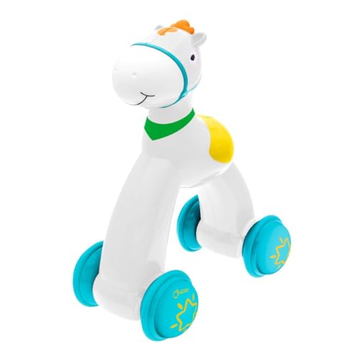 Chicco Push&Go Horse, Babyspielzeug 12-36 Monate, zur Förderung der Psychomotorik, REGT Babys zum Laufen an, farbenfrohes und ansprechendes Design, mit gummierten Rädern, Spielzeug für Kleinkinder Chicco Push&Go Horse, Babyspielzeug 12-36 Monate, zur Förderung der Psychomotorik, REGT Babys zum Laufen an, farbenfrohes und ansprechendes Design, mit gummierten Rädern, Spielzeug für Kleinkinder von Chicco