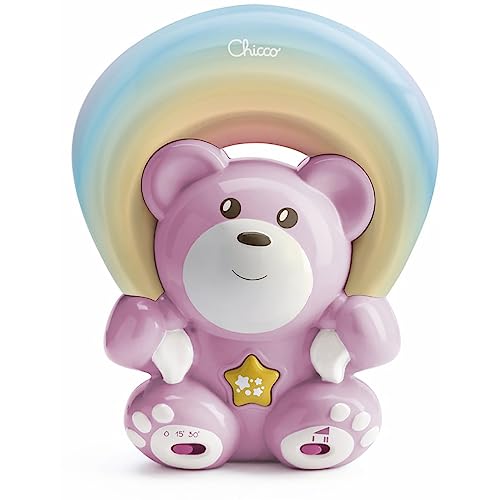 Chicco Regenbogenprojektor Bär Rosa ab 0 Monate von Chicco