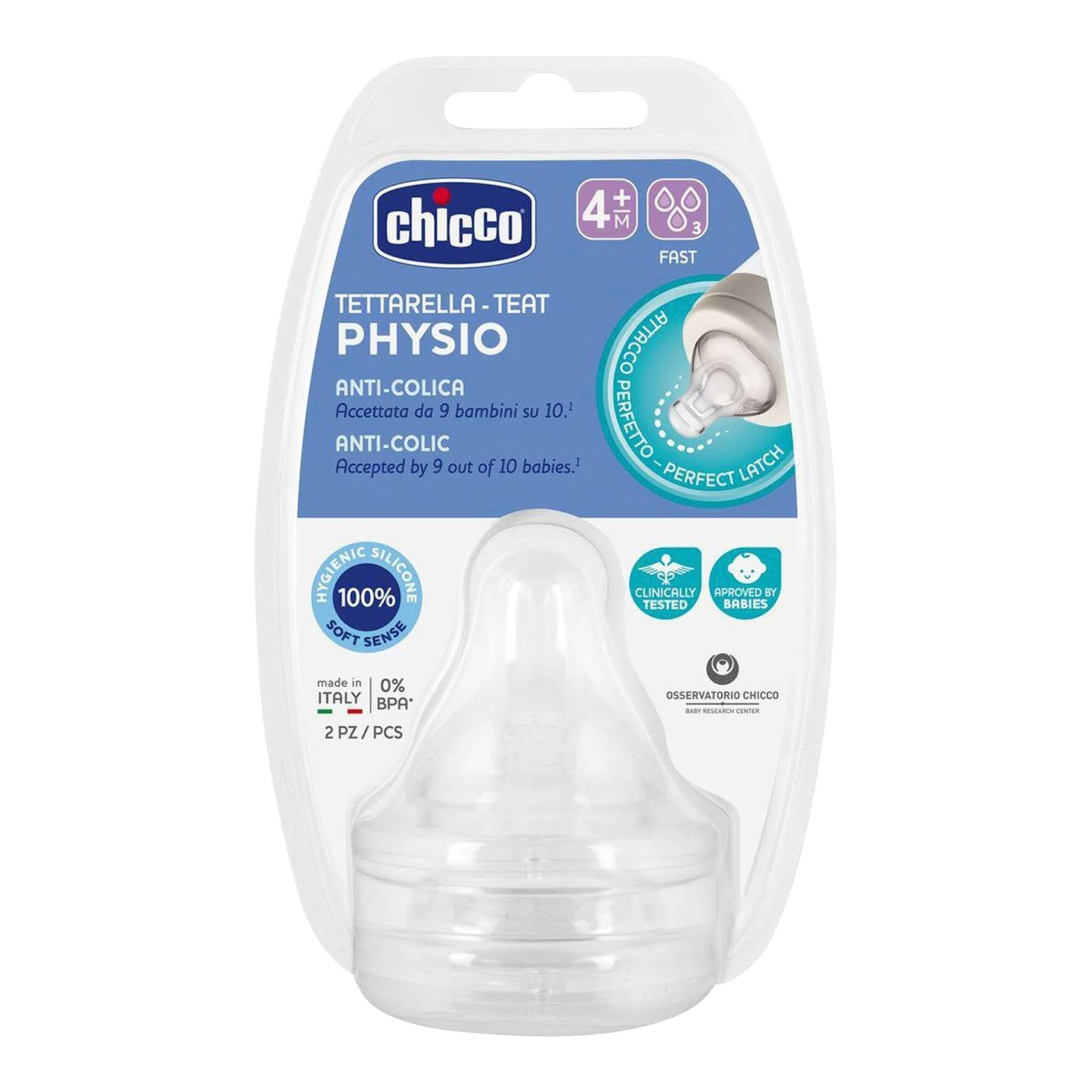 Chicco Sauger, Silikon, ab 4M von Chicco