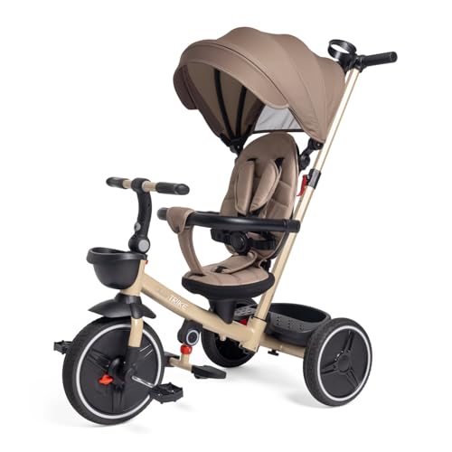 Chicco Spiel Dreirad 4in1, entwicklungsbegleitendes Dreirad von 6 Monaten bis 4 Jahren, abnehmbares Verdeck, Eva-Gummiräder, Teleskop-Schiebestange, leicht zusammenklappbar, Freilaufpedale Chicco Spiel Dreirad 4in1, entwicklungsbegleitendes Dreirad von 6 Monaten bis 4 Jahren, abnehmbares Verdeck, Eva-Gummiräder, Teleskop-Schiebestange, leicht zusammenklappbar, Freilaufpedale von Chicco