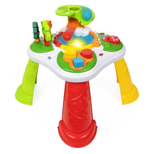 Chicco Tisch des Waldes, Tisch mit manuellen und elektronischen Aktivitäten, Interaktives Lernspielzeug, mit Lichtern und Geräuschen, Formen und Krawatten, Kinderspiele, 12 Monate - 4 Jahre Chicco Tisch des Waldes, Tisch mit manuellen und elektronischen Aktivitäten, Interaktives Lernspielzeug, mit Lichtern und Geräuschen, Formen und Krawatten, Kinderspiele, 12 Monate - 4 Jahre von Chicco