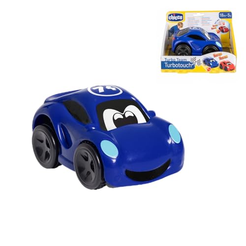 Chicco Turbo Touch Rennwagen, Spielzeugauto für Kinder, mit realistischen Geräuschen, Vibrations-Effekt, bis zu 8 Meter Reichweite, Sportwagen, Farbe Blau, Spielautos für Kinder, ab 2 Jahren+ Chicco Turbo Touch Rennwagen, Spielzeugauto für Kinder, mit realistischen Geräuschen, Vibrations-Effekt, bis zu 8 Meter Reichweite, Sportwagen, Farbe Blau, Spielautos für Kinder, ab 2 Jahren+ von Chicco