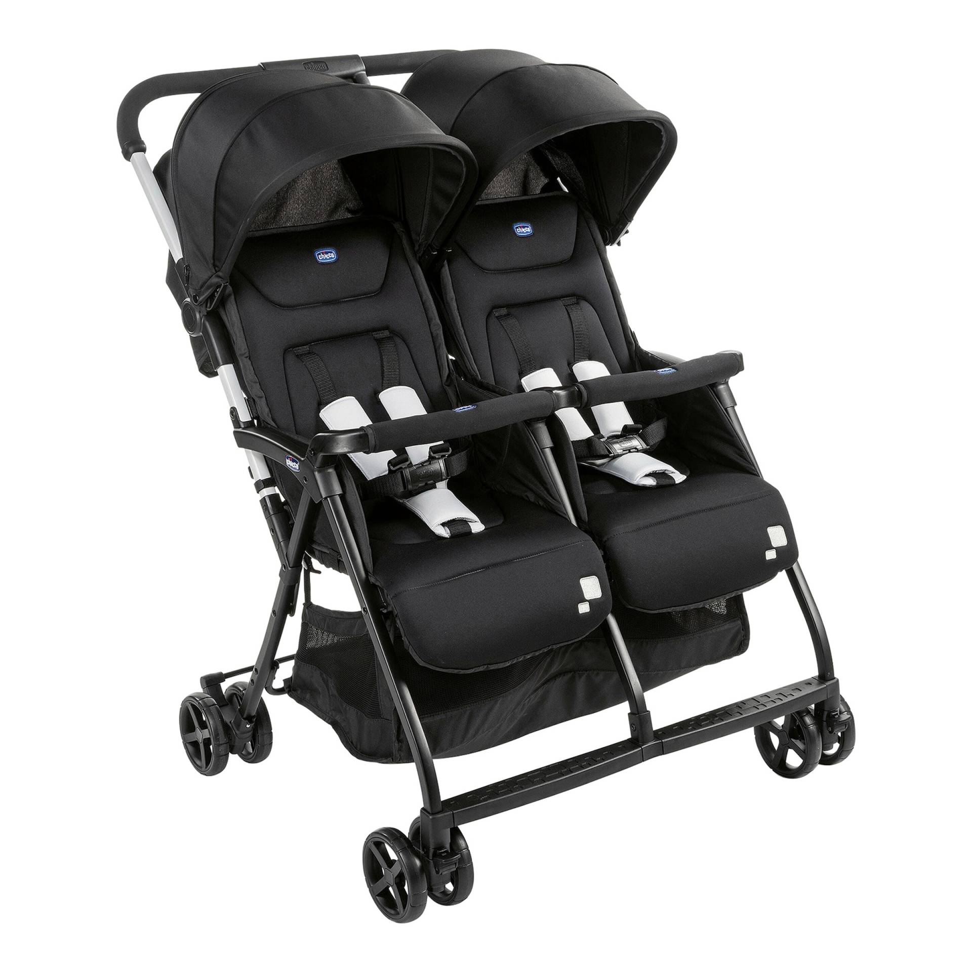 Chicco Zwillingsbuggy Ohlalà Twin schwarz Chicco Zwillingsbuggy Ohlalà Twin schwarz von Chicco