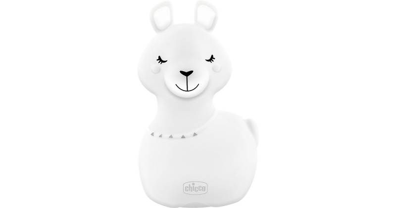 Nachtlicht Lama aufladbar weiß/beige von Chicco