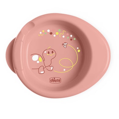 chicco Warmhalteteller Warmy ab 6 Monaten in rosa von Chicco