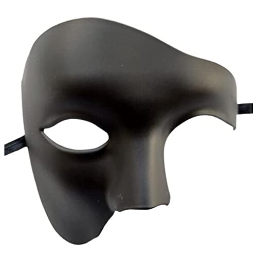 Chickwin Retro Party Maskerade Maske Karneval Weihnachten Ostern Maske Halloween Maske Herren Maske Fasching Maskenball, Schwarz Chickwin Retro Party Maskerade Maske Karneval Weihnachten Ostern Maske Halloween Maske Herren Maske Fasching Maskenball, Schwarz von Chickwin