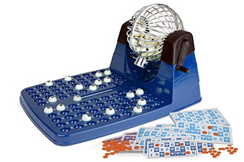 Chicos Kinder - Bingo 72 Karten Bingo Brettspiel Lotto XXXL mit 72 Karten und 90 unauslöschlichen Bällen | ab 3 Jahren (20905) von Chicos
