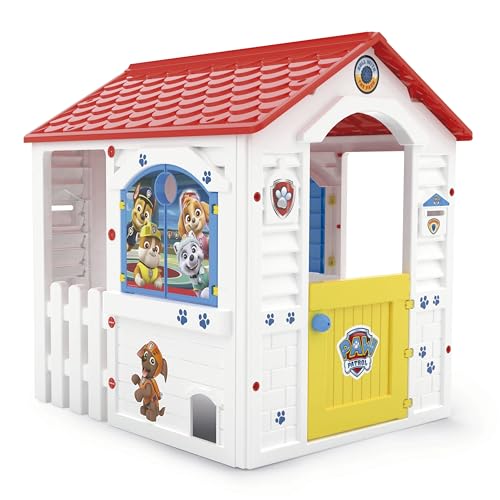 Chicos - Paw Patrol Spielhaus Kinder Outdoor Robuster und langlebiger Kunststoff | Schnelle und einfache Montage/Demontage. Gartenhaus für Jungen und Mädchen ab 3 Jahren (89526) von Chicos