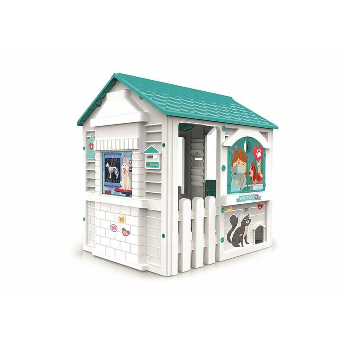 Kinderspielhaus Chicos 84 x 103 x 104 cm Tierarzt von Chicos