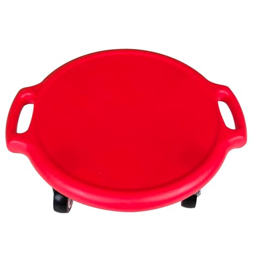 Chidiam Kinder Rollbrett Balance Board Für Kinder, Scooter Board mit Haltegriffen und Umlenkrollen, Kindersport zur Förderung von Balance, Motorik & Koordination, Balance Spiel ab 3 Jahren Chidiam Kinder Rollbrett Balance Board Für Kinder, Scooter Board mit Haltegriffen und Umlenkrollen, Kindersport zur Förderung von Balance, Motorik & Koordination, Balance Spiel ab 3 Jahren von Chidiam