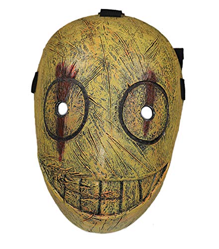 Chiefstore Legion Frank Maske Spiel Cosplay Kostüm Volles Gesicht Helm Replik für Erwachsene Herren alloween Carnival Fancy Dress Kleidung Zubehör (Gelb) von Chiefstore