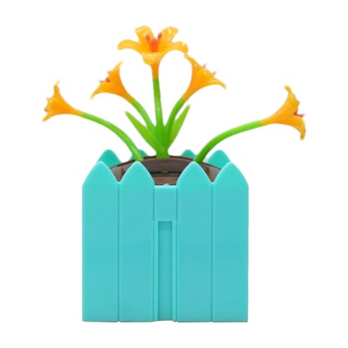 Auto-Ornament – Solar-Blumen-Wackelkopf-Armaturenbrett-Dekoration, schüttelnder Blumentopf-Ornament, Auto-Innendekoration, SUV, LKW, Heimdekoration von Chienc