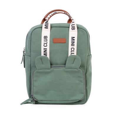 CHILDHOME Kinderrucksack Mini Club Canvas grün von Childhome
