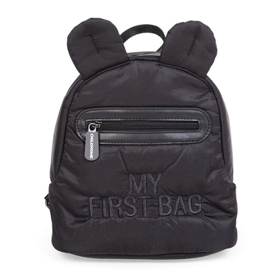 CHILDHOME Kinderrucksack My First Bag gesteppt schwarz von Childhome
