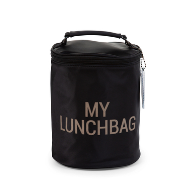 CHILDHOME Lunchbag mit Isolierfutter schwarz/gold von Childhome