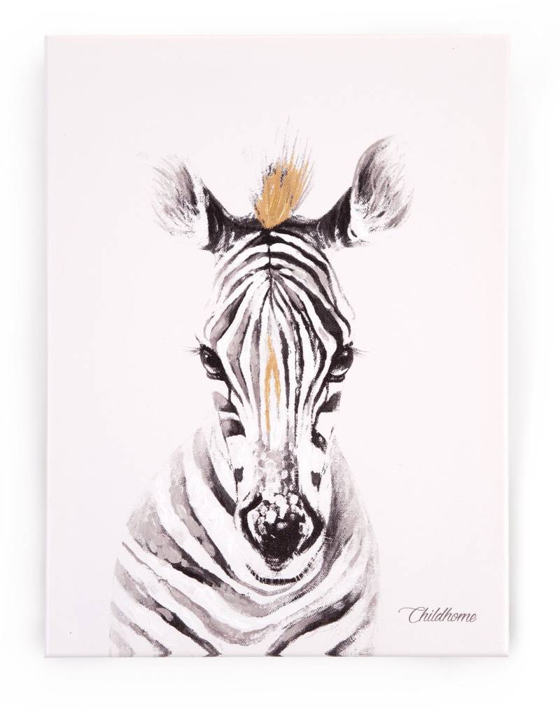Childhome Gemälde Zebra 30x40 von Childhome