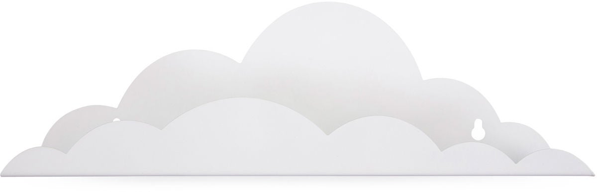 Childhome Wandregal Wolke, White Childhome Wandregal Wolke, White von Childhome