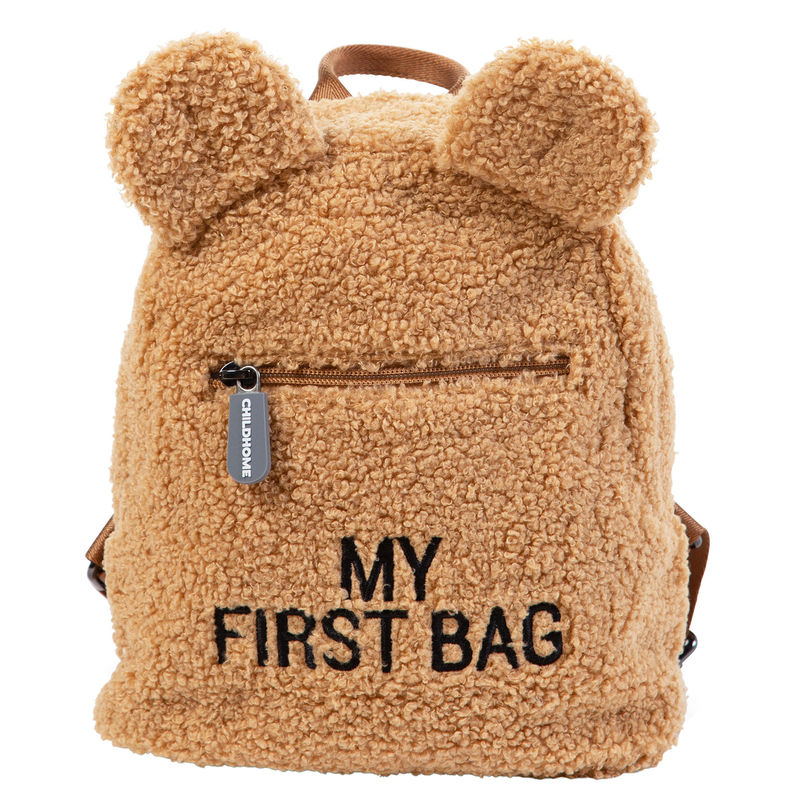 Kinderrucksack MY FIRST BAG TEDDY (20x8x24) in braun von Childhome