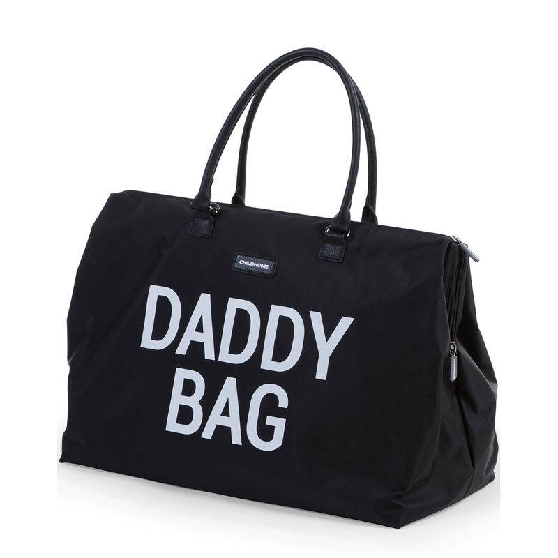 Wickeltasche DADDY BAG (55x30x40) in schwarz von Childhome