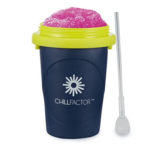ChillFactor slushy Maker Neon Blue - Reusable slushy Maker Cup, Homemade slushies. Squeeze Cup slushy Maker Kitchen Toys ChillFactor slushy Maker Neon Blue - Reusable slushy Maker Cup, Homemade slushies. Squeeze Cup slushy Maker Kitchen Toys von Chill Factor