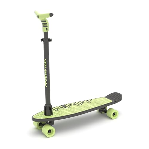 Chillafish SkatieSkootie (Skatebord und Roller in einem, Kinderfahrzeug, Pistachio) CPSS02PIS von Chillafish
