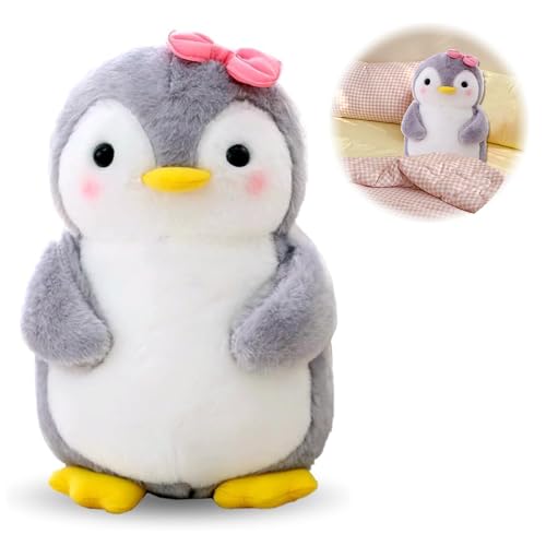 Kuscheltier Pinguin Plüschtier, 23 cm Stofftier, Süße Kuscheltiere Geschenke für Jungen Mädchen Kinder von Chingcoo