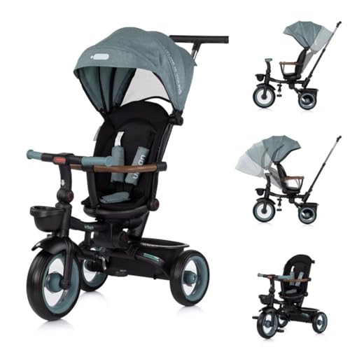 Chipolino Dreirad, Tricycle Urban Lenker mit Licht, klappbar, Sitz drehbar, Korb, Farbe:grün Chipolino Dreirad, Tricycle Urban Lenker mit Licht, klappbar, Sitz drehbar, Korb, Farbe:grün von Chipolino