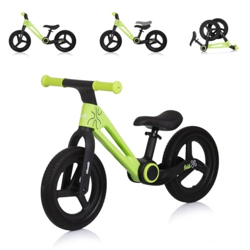 Chipolino Laufrad Fold X 12-Zoll höhenverstellbar zusammenklappbar ab 2 Jahren, Farben:grün Chipolino Laufrad Fold X 12-Zoll höhenverstellbar zusammenklappbar ab 2 Jahren, Farben:grün von Chipolino