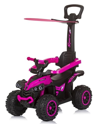 Chipolino Rutschauto ATV Sonnendach Schiebegriff Musikfunktion bis 23 kg, für Mädchen ab 3 Jahren Chipolino Rutschauto ATV Sonnendach Schiebegriff Musikfunktion bis 23 kg, für Mädchen ab 3 Jahren von Chipolino