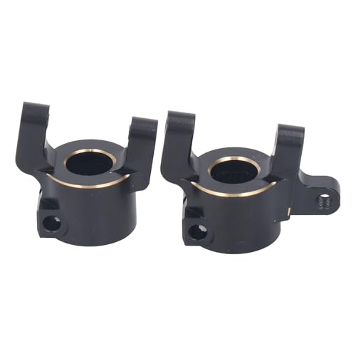 Chiyyak 1/10 RC C -Hub -Träger, Messing 2pcs Feststoffkonstruktion Front C Hub Träger Set Axial Scx10 II AR44 von Chiyyak