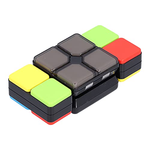 Chiyyak Elektronisches Speicherspiel, Leuchtend Passendes Spielzeug mit Musik für Kinder und Erwachsene, Verbessert den Raumgefühl, Interaktive Blocks Babyspielzeug (Farbe) von Chiyyak