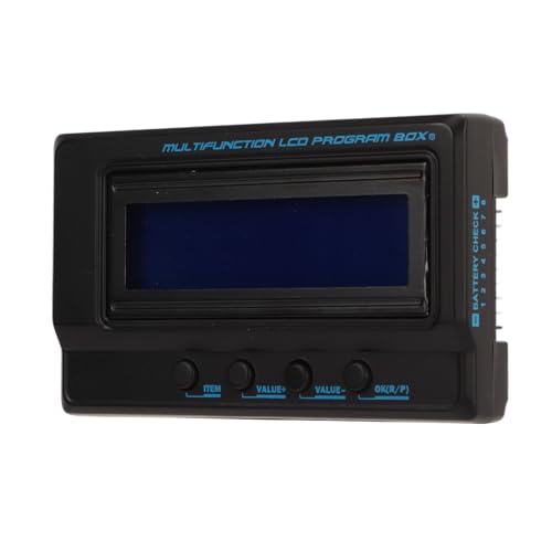 Chiyyak LCD -Programmierkartenbox, ESC -Programmierkartenbox für RC Autos von Chiyyak