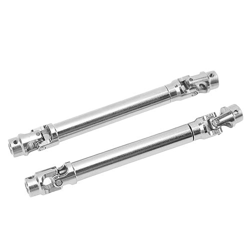 Chiyyak RC -Autoantriebswelle, Edelstahl Silber RC Vordere Hintere Antriebswelle Einfach für Reparaturen Crawler zu Verwenden von Chiyyak