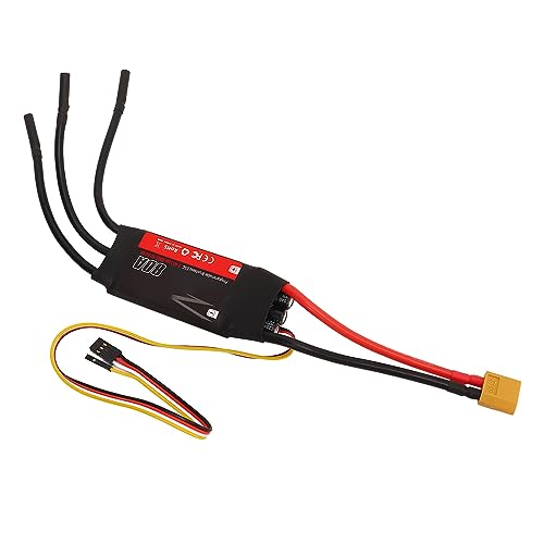 Chiyyak RC Electric Speed ​​Controller, 32-Bit-Prozessor RC Pinseler ESC 80A von Chiyyak