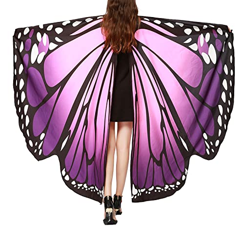 Chnnamzu Schmetterling Kostüm Damen - Schmetterlingsflügel Schmetterling Flügel Kostüm Schmetterling Damen Schmetterling Kostm für Party Kostüm Cosplay Karneval Fasching von Chnnamzu