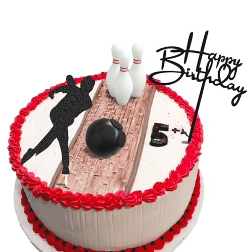 6 Stück Bowling-Kuchenaufsatz, Bowling-Geburtstagsdekoration mit Bowling-Spielern, Bowling für Bowling-Themen-Geburtstagsparty 6 Stück Bowling-Kuchenaufsatz, Bowling-Geburtstagsdekoration mit Bowling-Spielern, Bowling für Bowling-Themen-Geburtstagsparty von ChoJoy