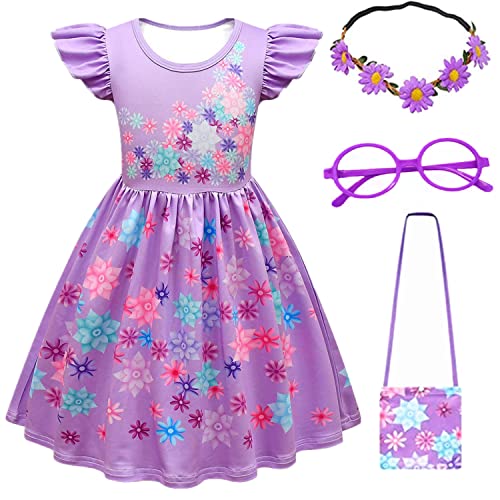 Choadam Mirabel Prinzessin Kleid für Kleinkind Mädchen Schwarz Hexenkostüm Pfirsich Prinzessin Kleid Rosa Violett 18-24 Monate Choadam Mirabel Prinzessin Kleid für Kleinkind Mädchen Schwarz Hexenkostüm Pfirsich Prinzessin Kleid Rosa Violett 18-24 Monate von Choadam