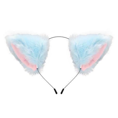 ChongKuan Fuchs Ohren Haarreif Und Katzenohren Haarreif – 27 Stile Für Damen | Perfekt Für Cosplay, Halloween Und Modische Accessoires Im Alltag (10) von ChongKuan