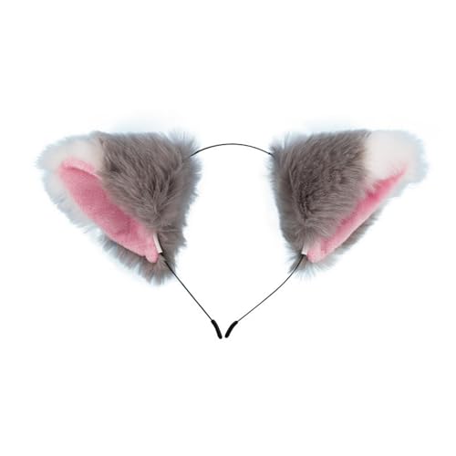 ChongKuan Fuchs Ohren Haarreif Und Katzenohren Haarreif – 27 Stile Für Damen | Perfekt Für Cosplay, Halloween Und Modische Accessoires Im Alltag (11) von ChongKuan