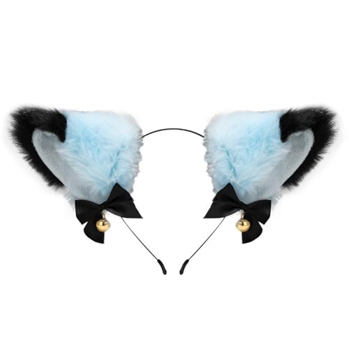 ChongKuan Fuchs Ohren Haarreif Und Katzenohren Haarreif – 27 Stile Für Damen | Perfekt Für Cosplay, Halloween Und Modische Accessoires Im Alltag (13) von ChongKuan