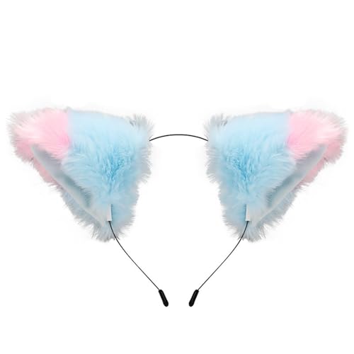 ChongKuan Fuchs Ohren Haarreif Und Katzenohren Haarreif – 27 Stile Für Damen | Perfekt Für Cosplay, Halloween Und Modische Accessoires Im Alltag (15) von ChongKuan