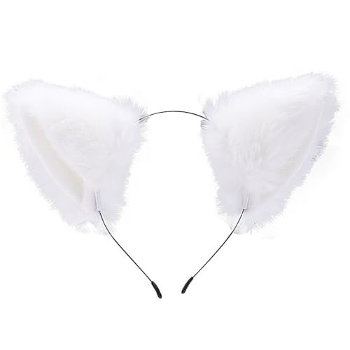 ChongKuan Fuchs Ohren Haarreif Und Katzenohren Haarreif – 27 Stile Für Damen | Perfekt Für Cosplay, Halloween Und Modische Accessoires Im Alltag (22) von ChongKuan