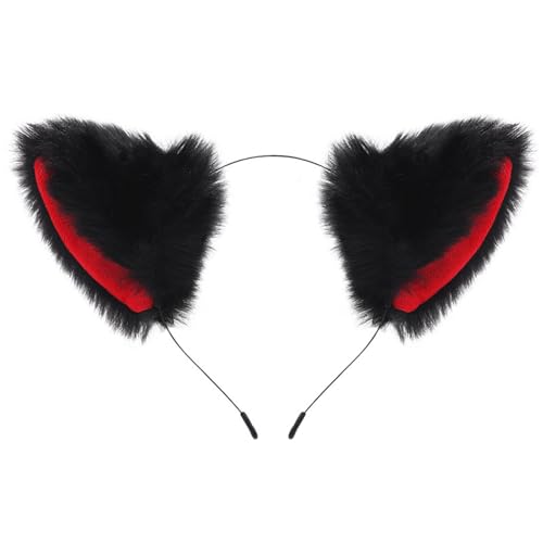 ChongKuan Fuchs Ohren Haarreif Und Katzenohren Haarreif – 27 Stile Für Damen | Perfekt Für Cosplay, Halloween Und Modische Accessoires Im Alltag (24) von ChongKuan