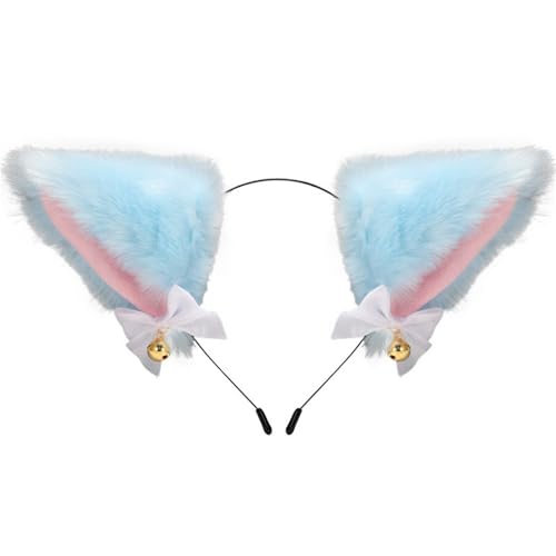 ChongKuan Fuchs Ohren Haarreif Und Katzenohren Haarreif – 27 Stile Für Damen | Perfekt Für Cosplay, Halloween Und Modische Accessoires Im Alltag (6) von ChongKuan
