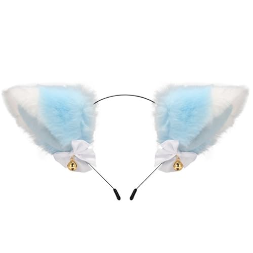 ChongKuan Fuchsohren Haarreif – 27 Stile Für Damen Und Erwachsene | Fuchs Ohren, Katzenohren Und Tierohren Haarreif Für Partys, Cosplay Und Täglichen Stil (11) von ChongKuan