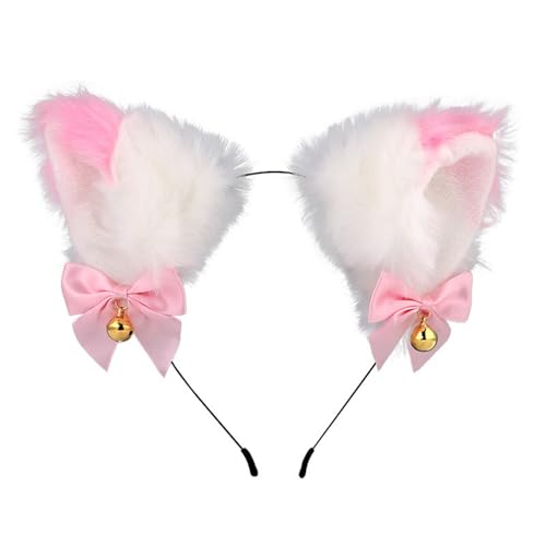 ChongKuan Tierohren Haarreif Mit Fuchsohren Und Katzenohren – 27 Designs Für Damen Und Erwachsene | Ideal Für Rollenspiele, Mottopartys Und Kostüm-Events (25) von ChongKuan